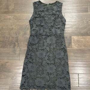 Ryan Michelle Sage Green Floral Crochet‎ Lace L